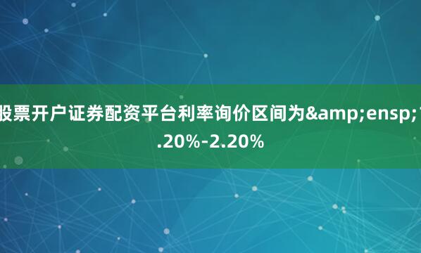 股票开户证券配资平台利率询价区间为 1.20%-2.20%